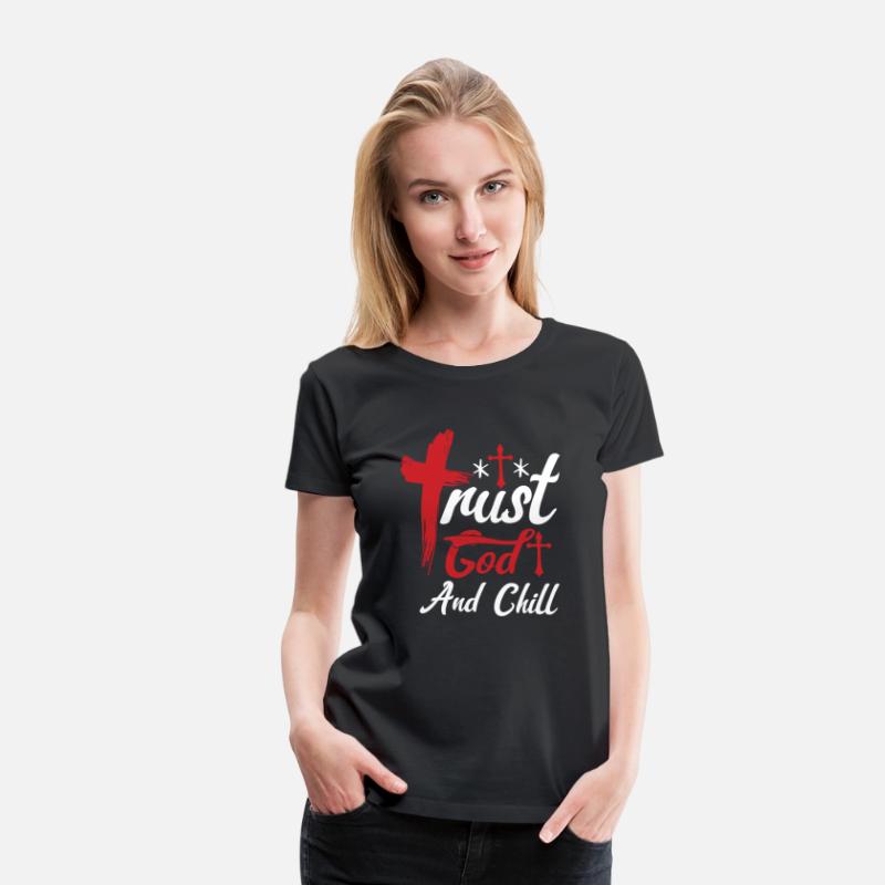 Trust God Love Jesus Christian Christmas