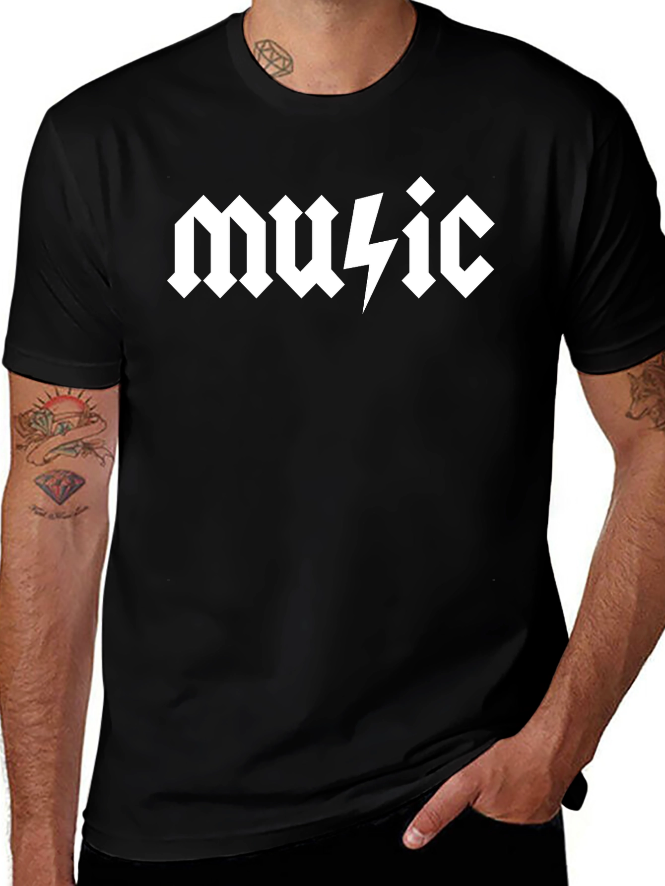 Rock Music T-Shirt - Classic Band Style Tee