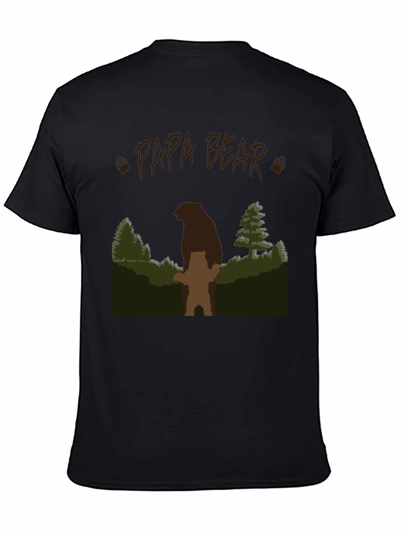 Papa Bear T-Shirt - Fathers Day Gift