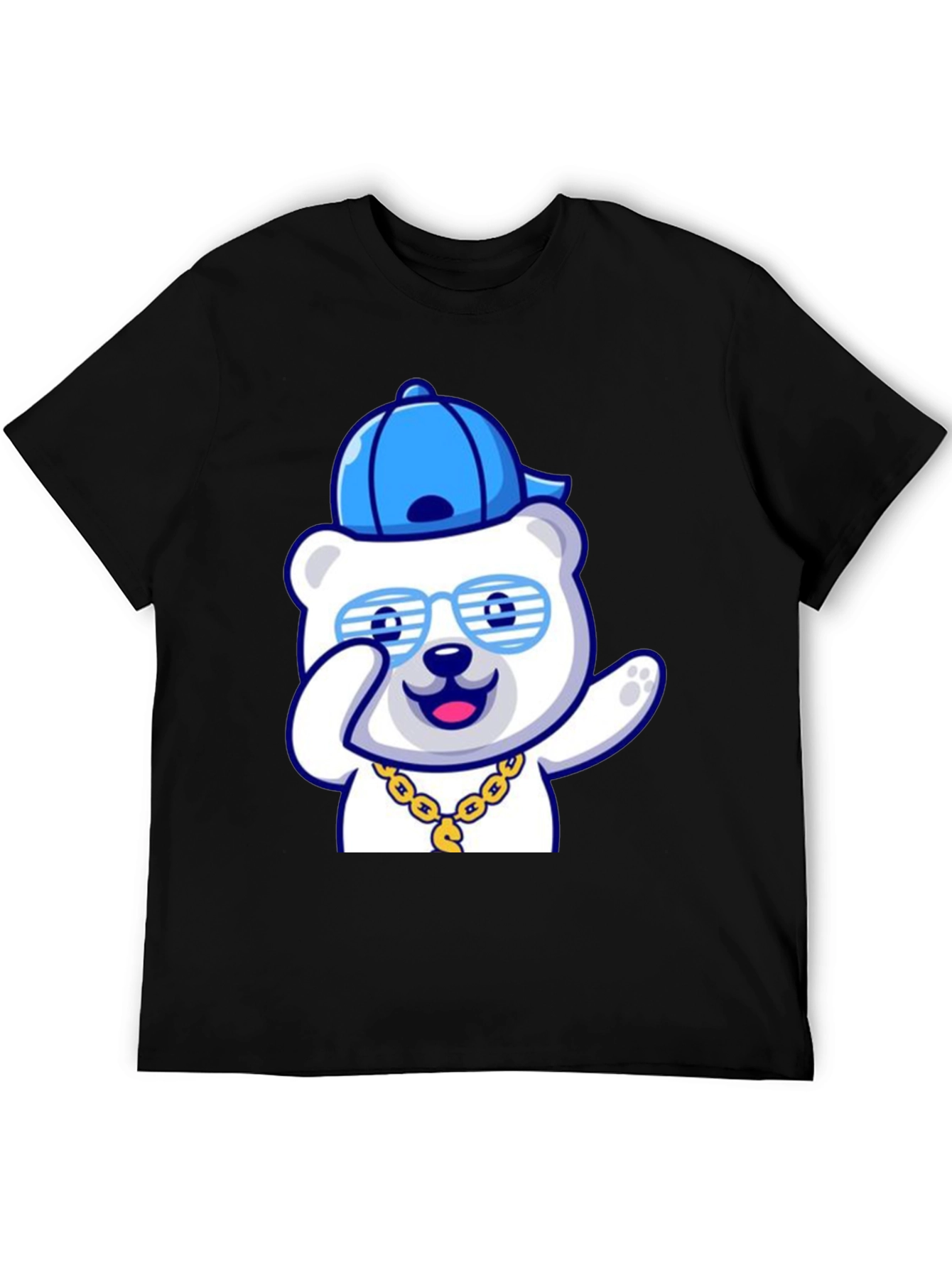 Cool Bear T-Shirt - Stylish Cartoon Graphic Tee