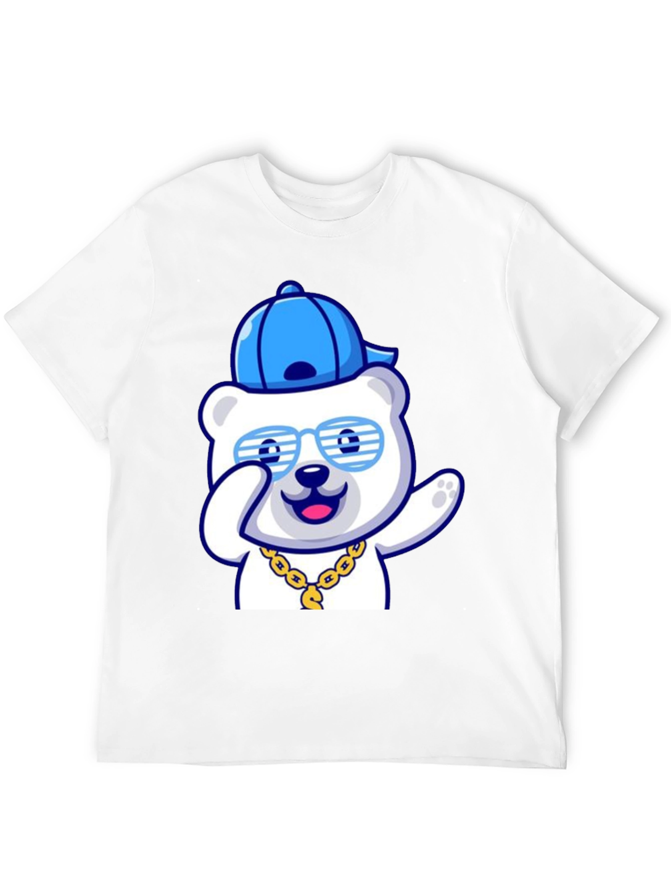 Cool Bear T-Shirt - Stylish Cartoon Graphic Tee