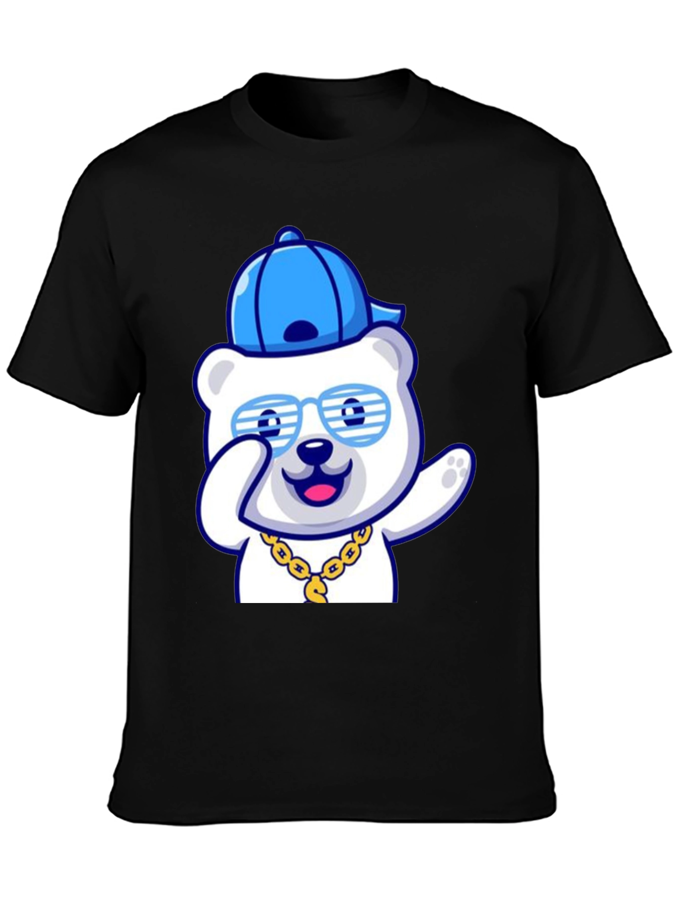 Cool Bear T-Shirt - Stylish Cartoon Graphic Tee