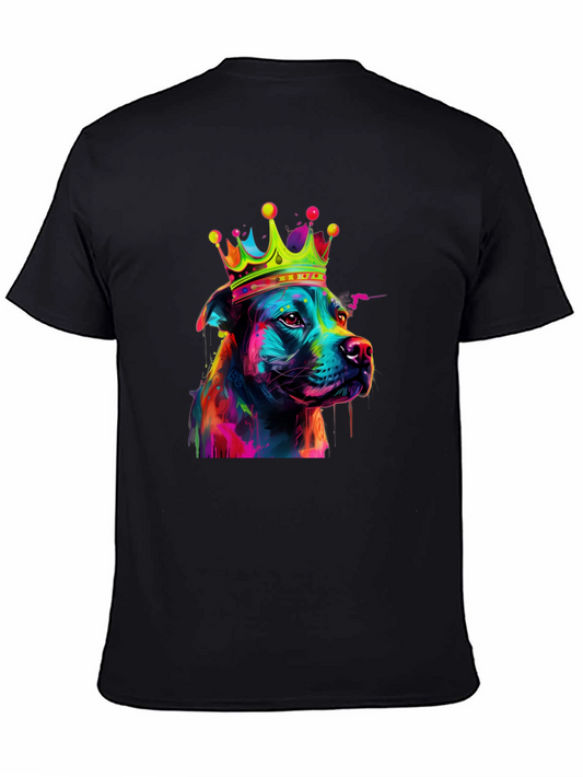 Dog King Graphic T-Shirt
