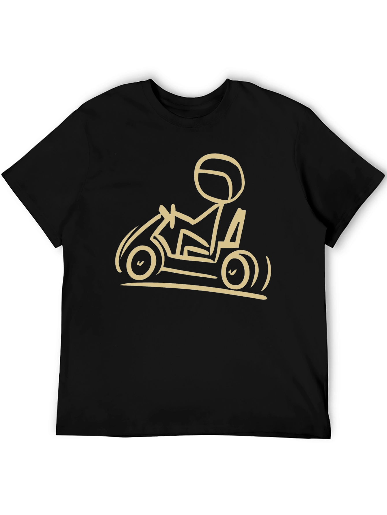 Go Kart Graphic Tee - Racing Fan T-Shirt