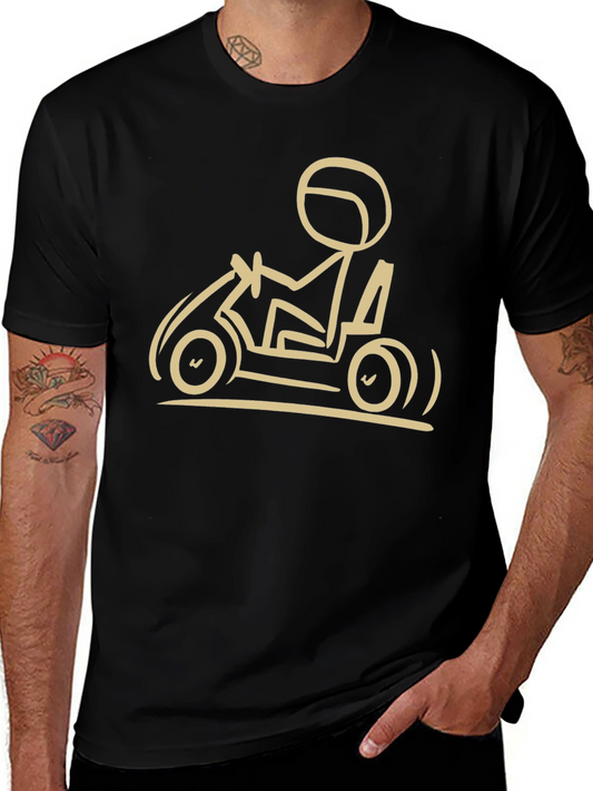Go Kart Graphic Tee - Racing Fan T-Shirt