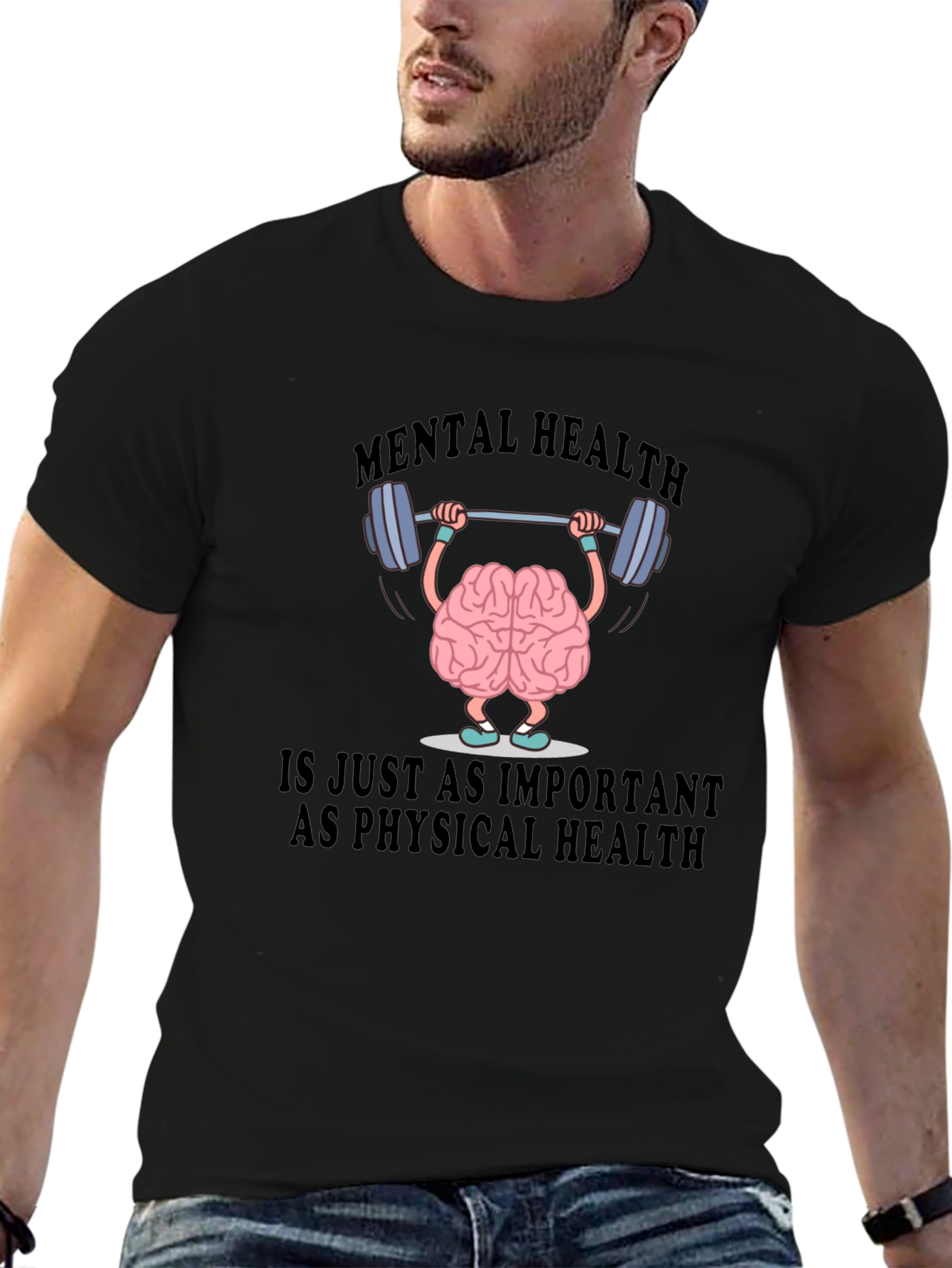Mental Health T-Shirt: Important as Physical Health