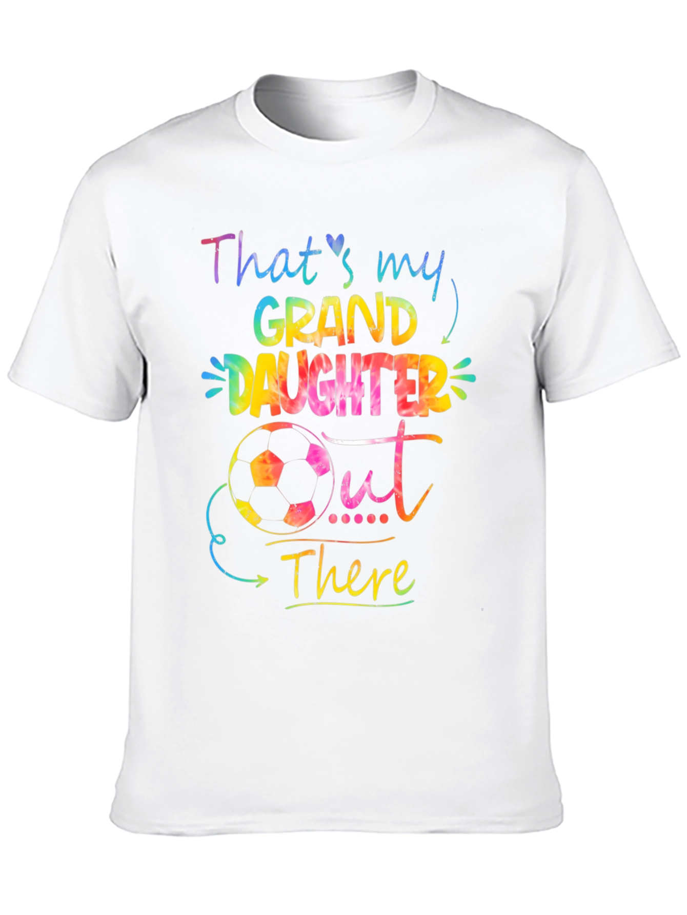 Granddaughter Soccer T-Shirt - Thats My Granddaughter Out There!