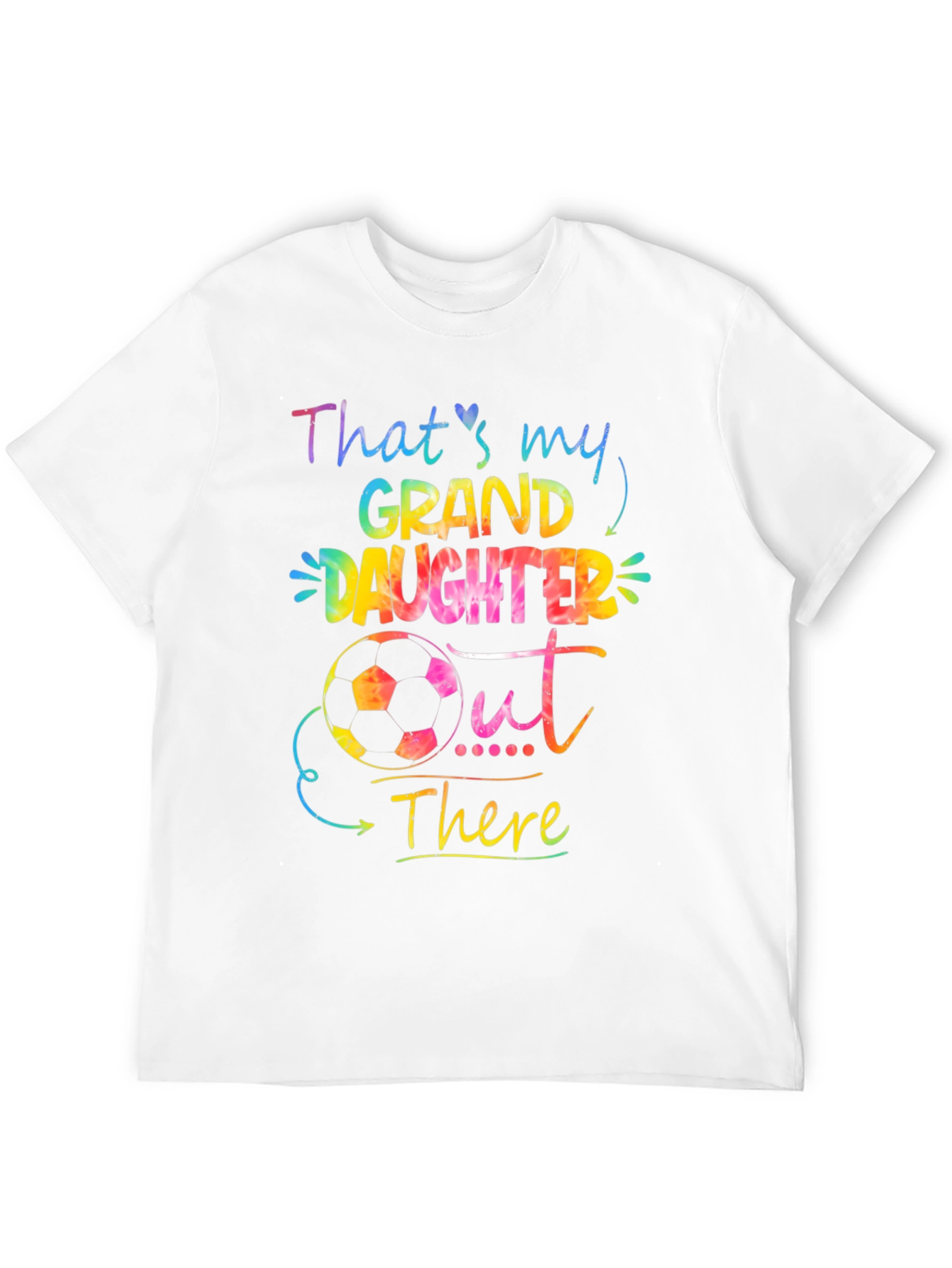 Granddaughter Soccer T-Shirt - Thats My Granddaughter Out There!