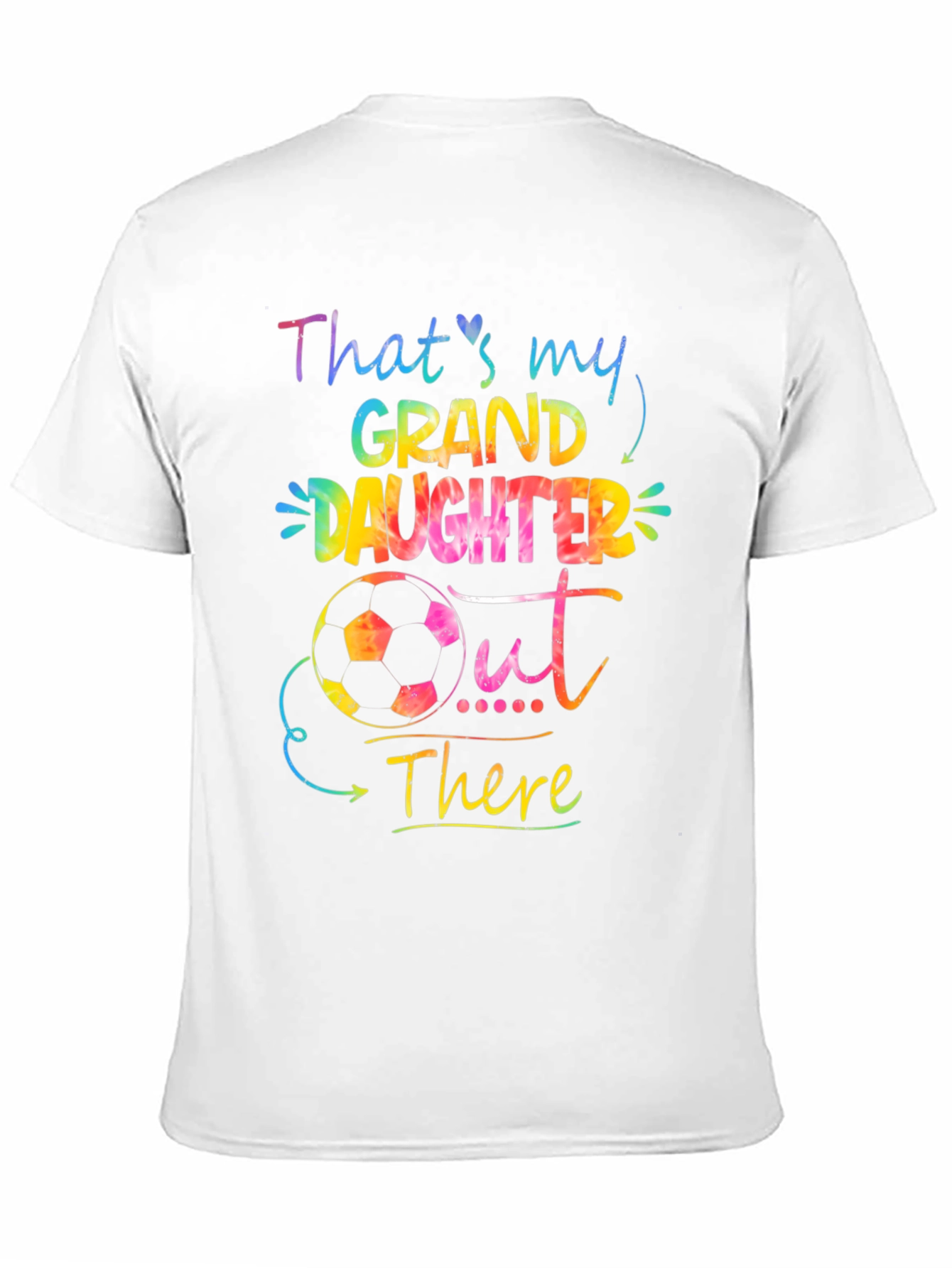 Granddaughter Soccer T-Shirt - Thats My Granddaughter Out There!