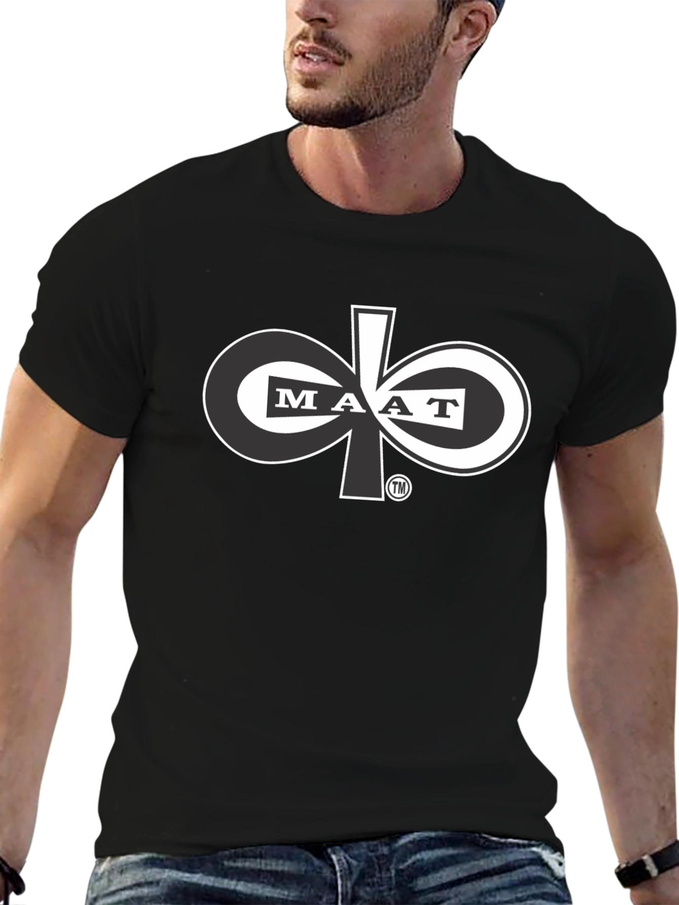 MAAT Graphic Tee - Black