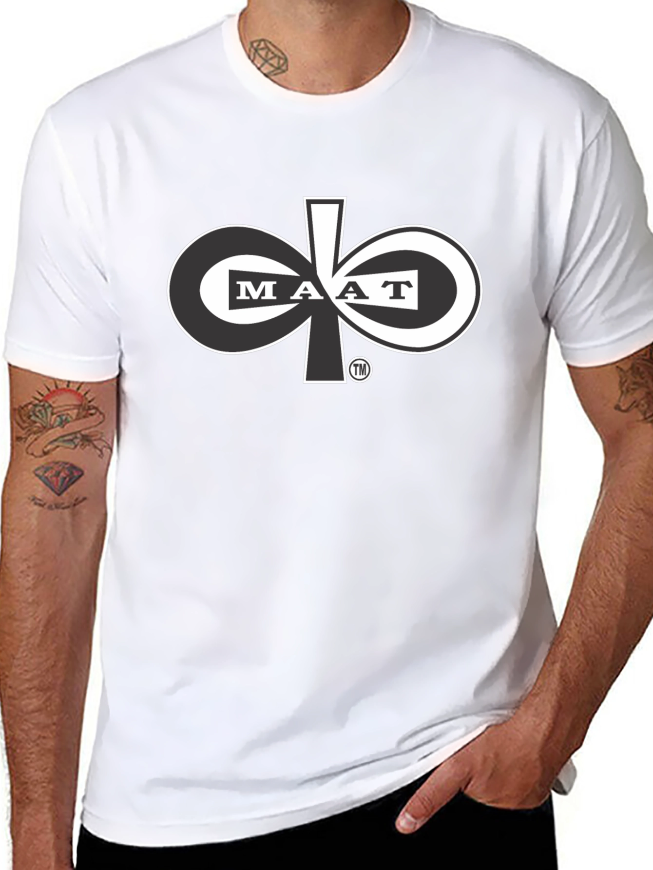 MAAT Graphic Tee - Black