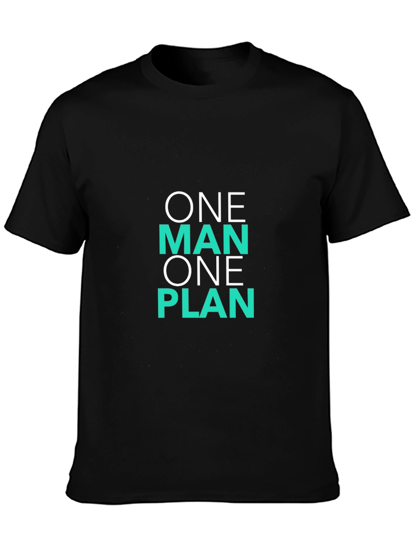 One Man One Plan Graphic Tee
