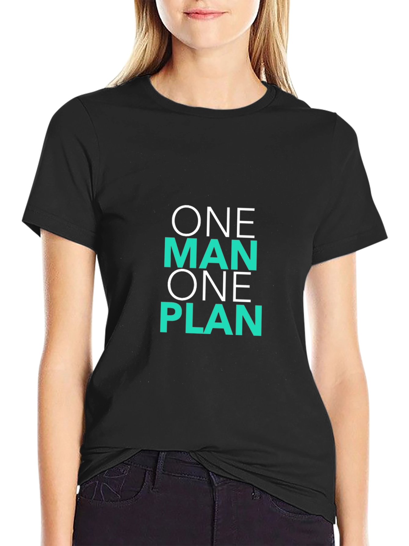 One Man One Plan Graphic Tee
