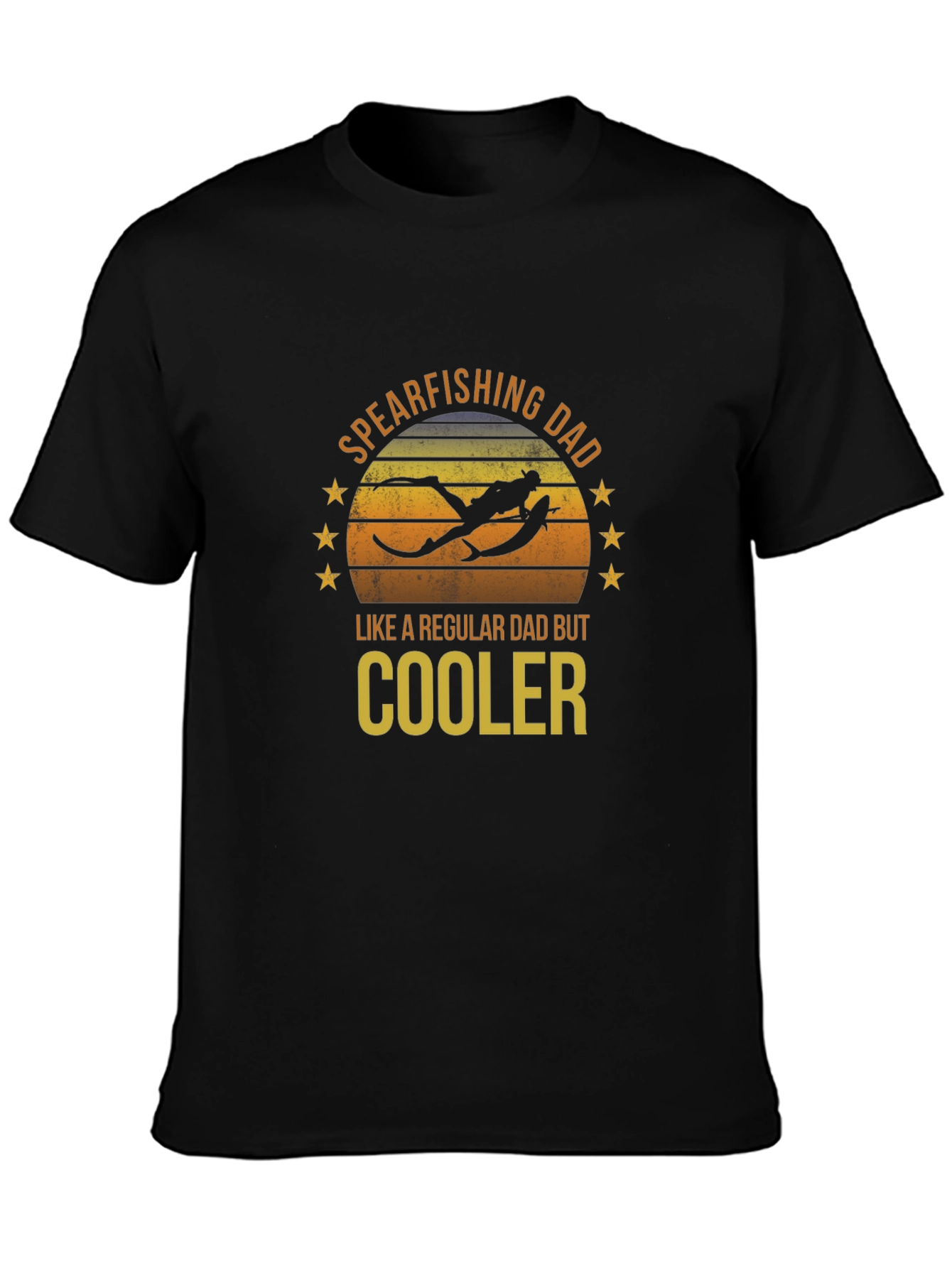 Spearfishing Dad T-Shirt - Cooler Than Regular Dads!