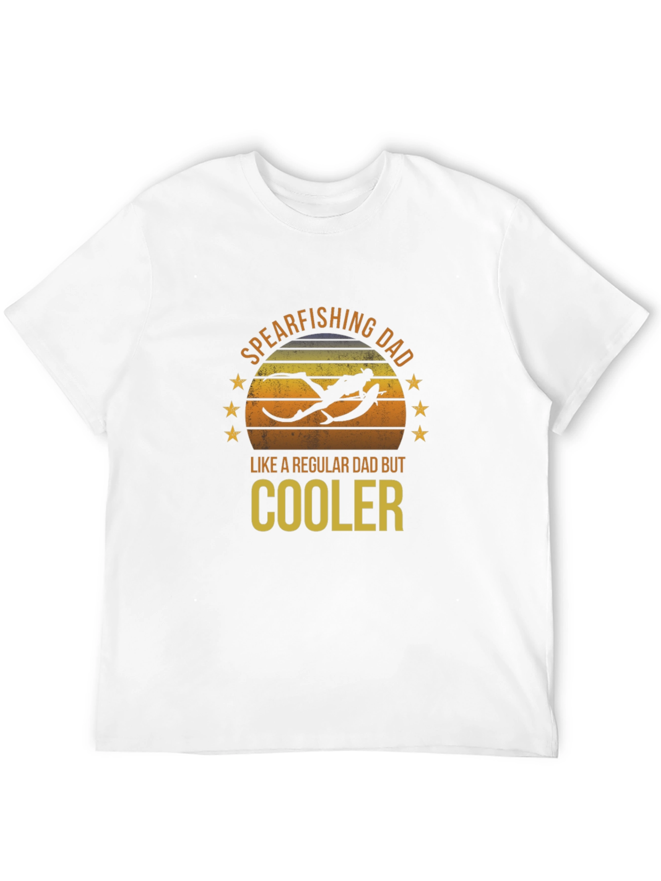 Spearfishing Dad T-Shirt - Cooler Than Regular Dads!
