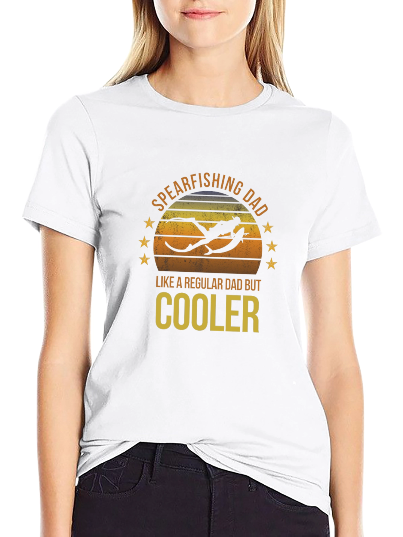 Spearfishing Dad T-Shirt - Cooler Than Regular Dads!
