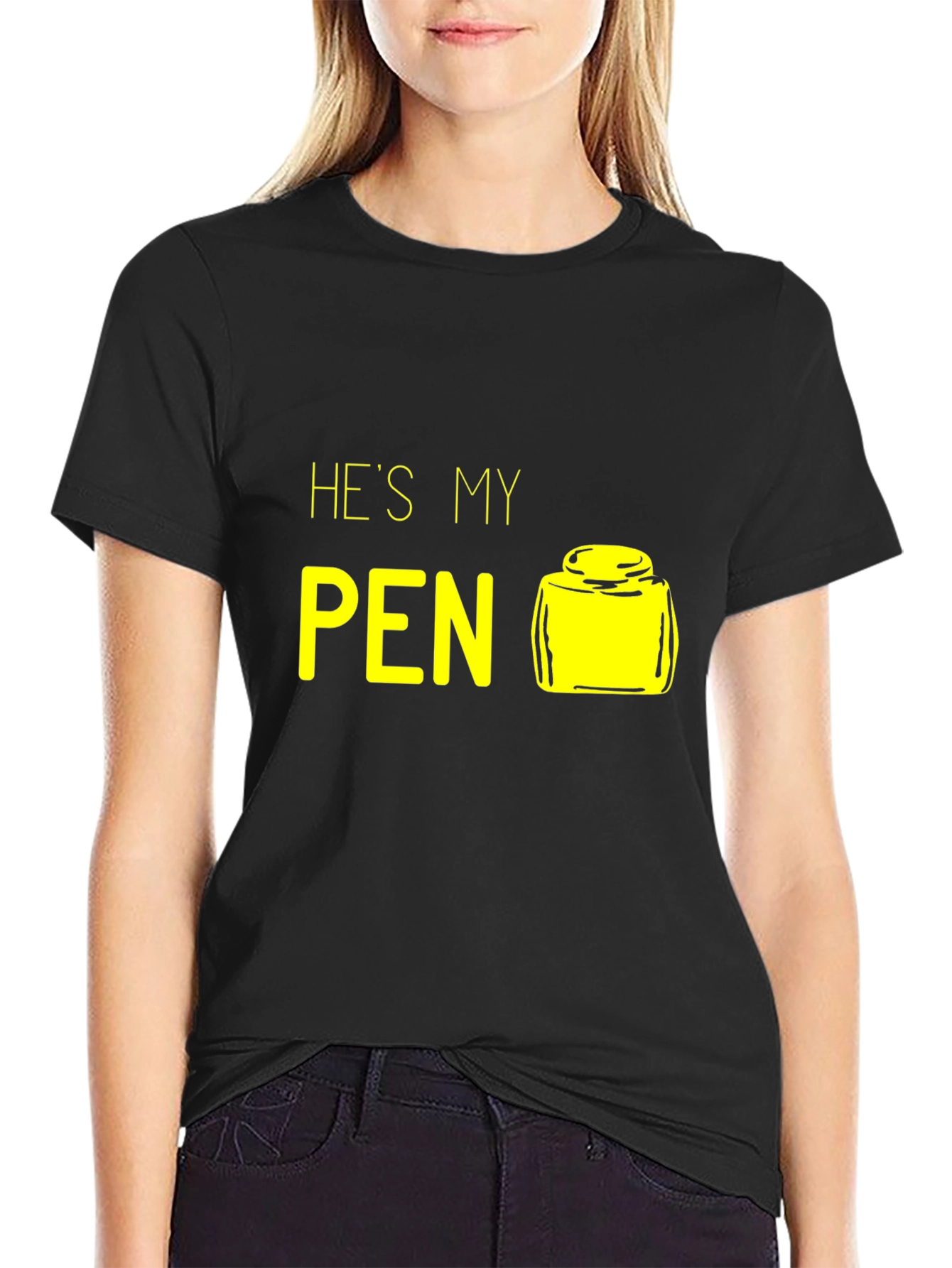 Hes My Pen Funny Graphic T-Shirt