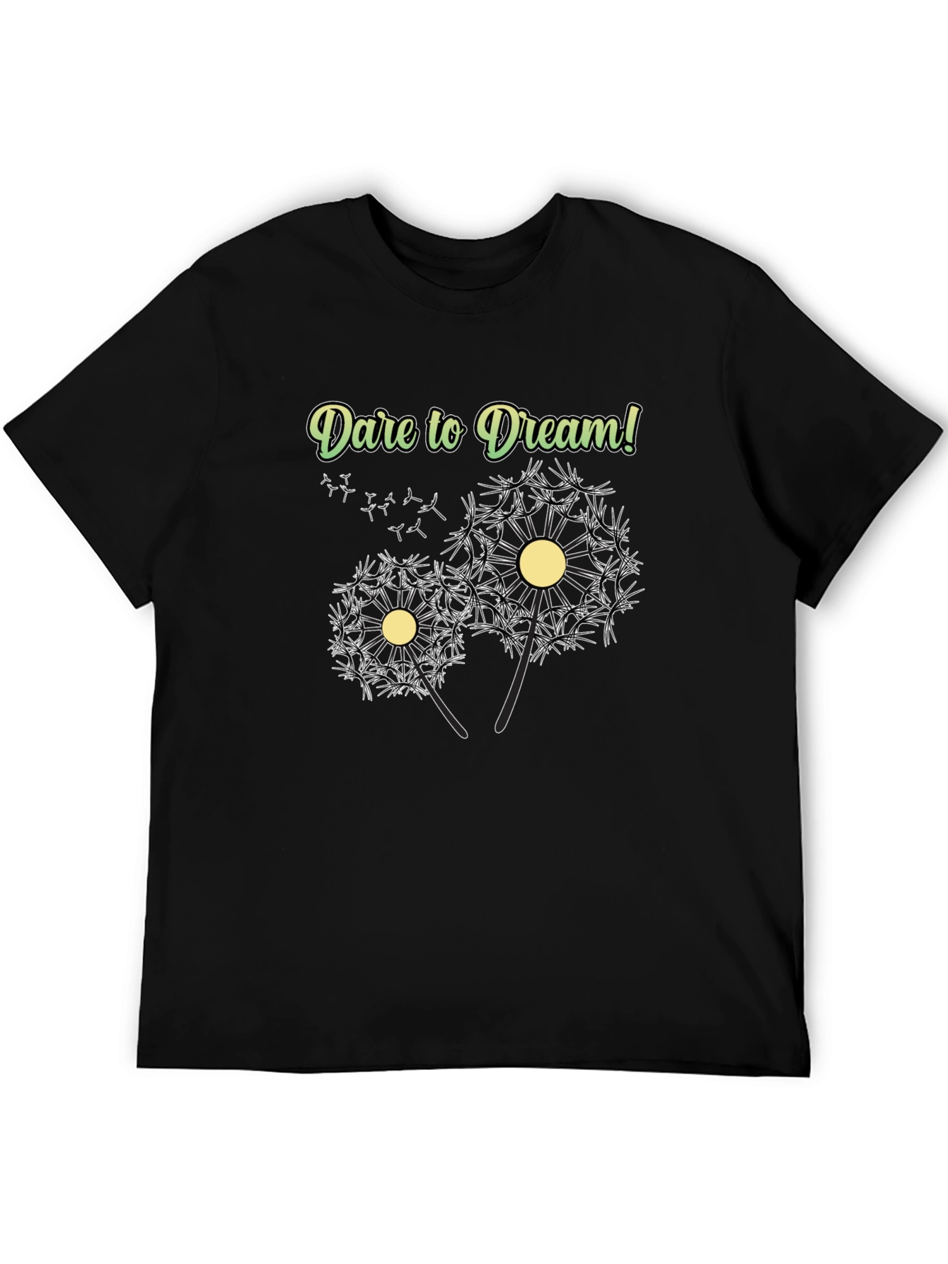 Dare to Dream Graphic Tee - Black