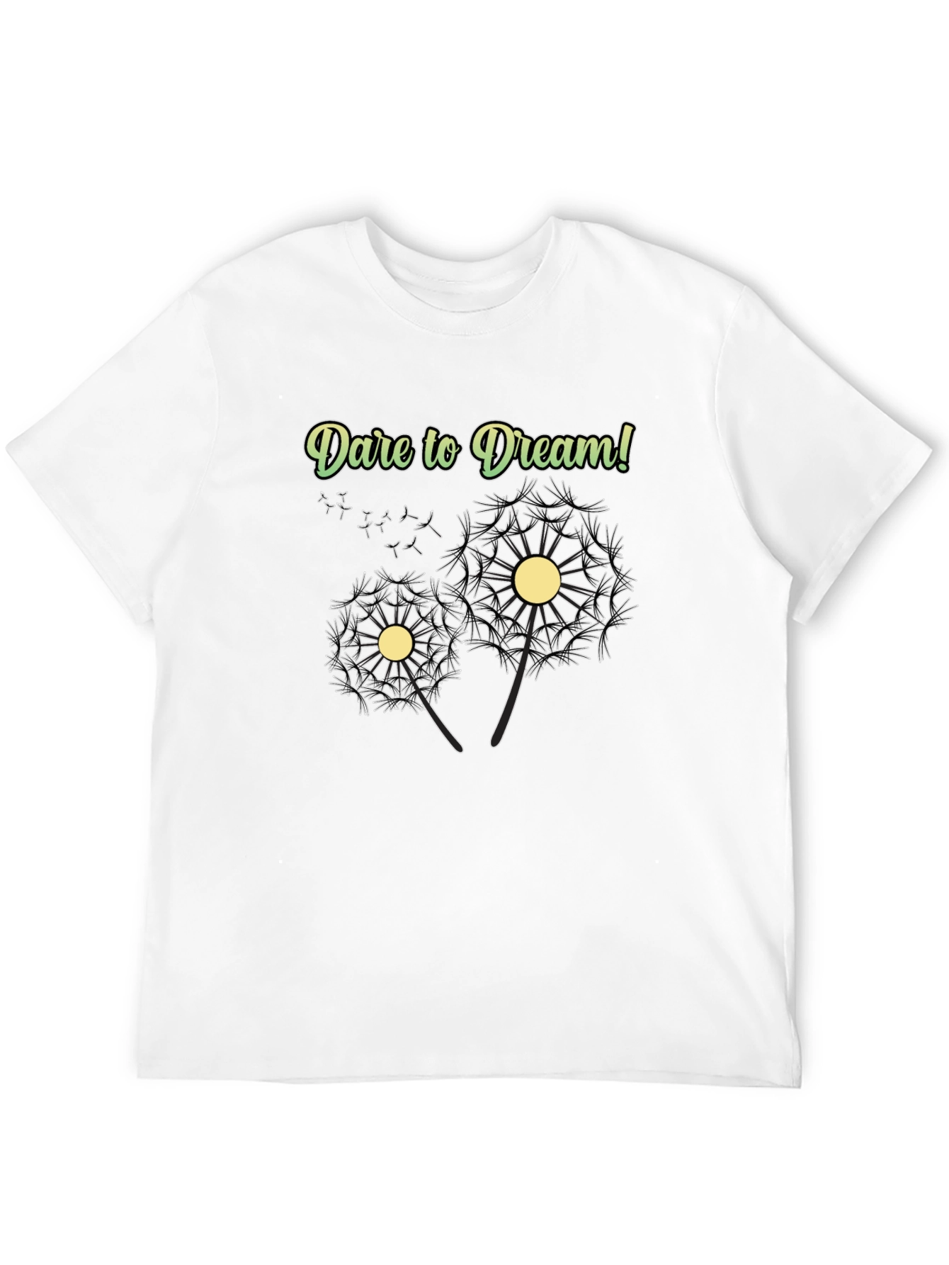 Dare to Dream Graphic Tee - Black
