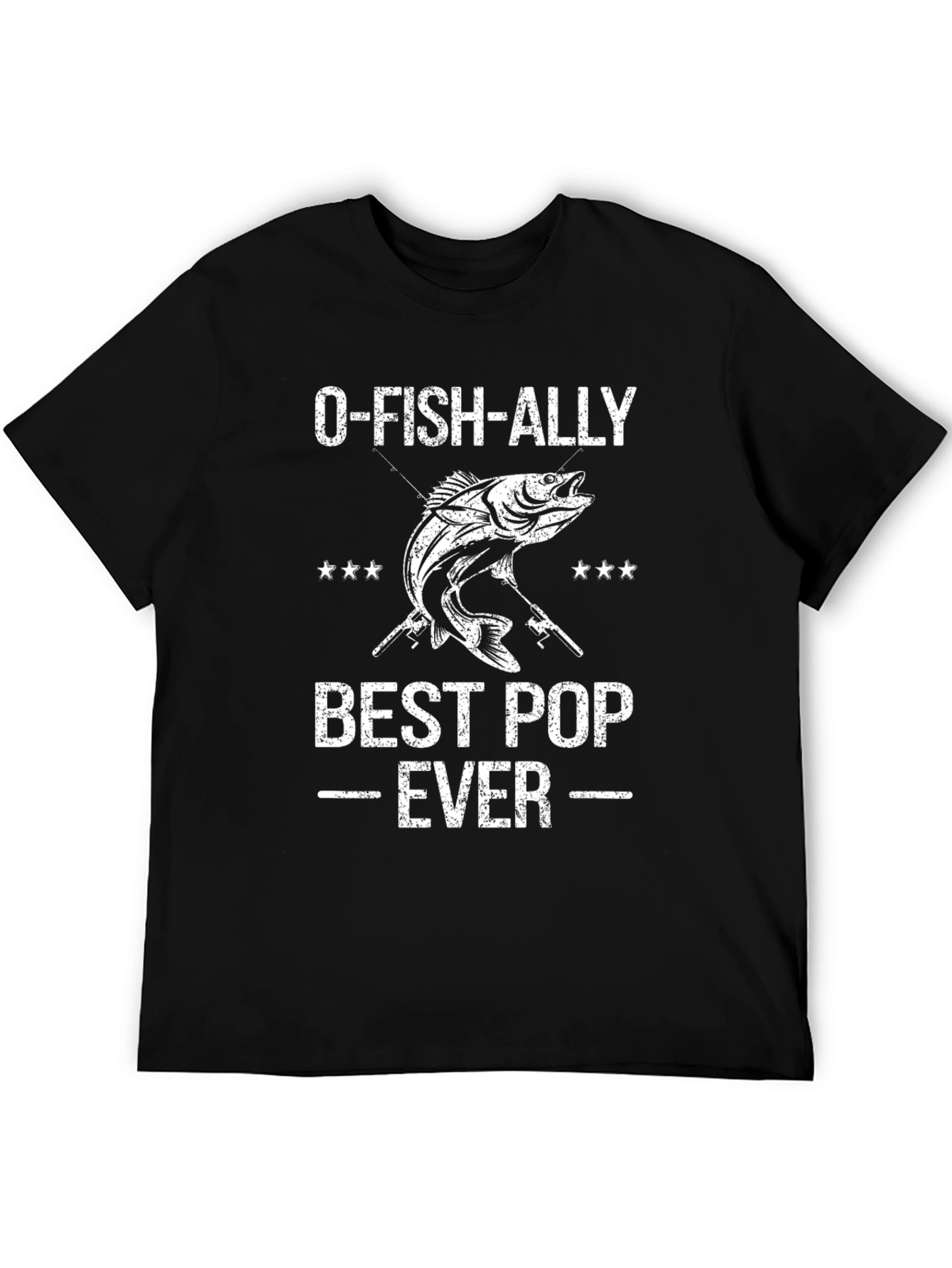 O-FISH-ALLY Best Pop Ever Black T-Shirt