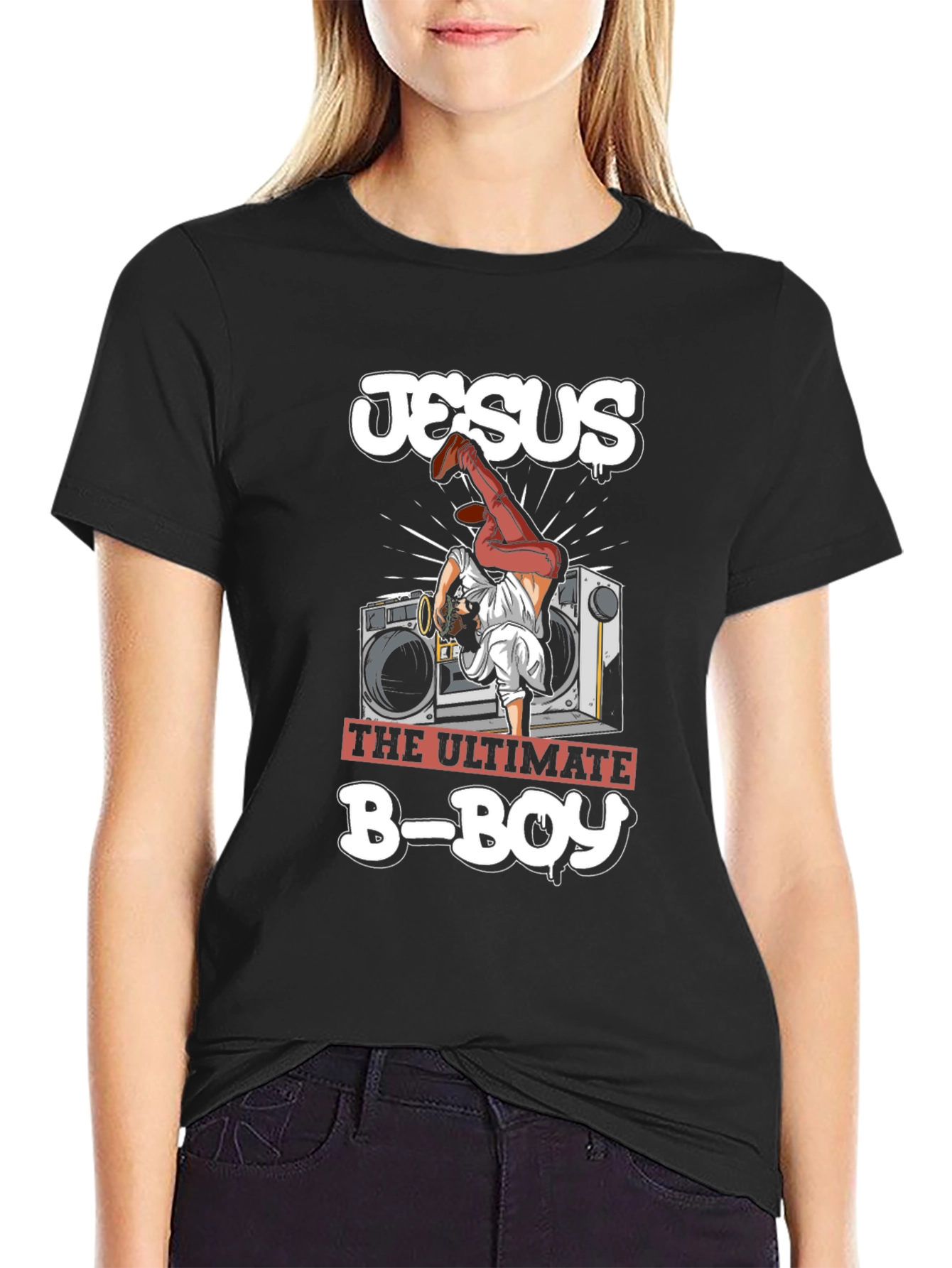 Jesus The Ultimate B-Boy Graphic T-Shirt