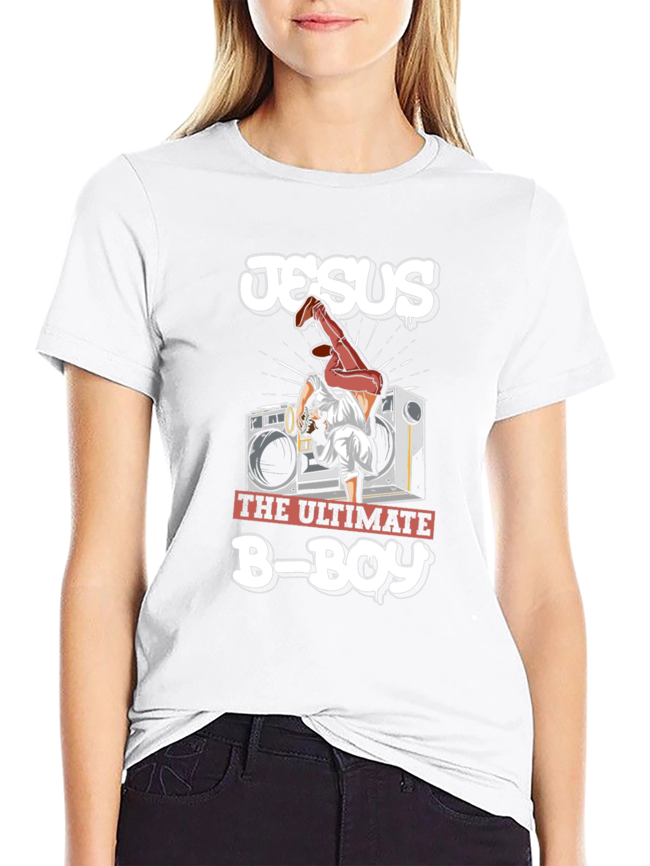 Jesus The Ultimate B-Boy Graphic T-Shirt
