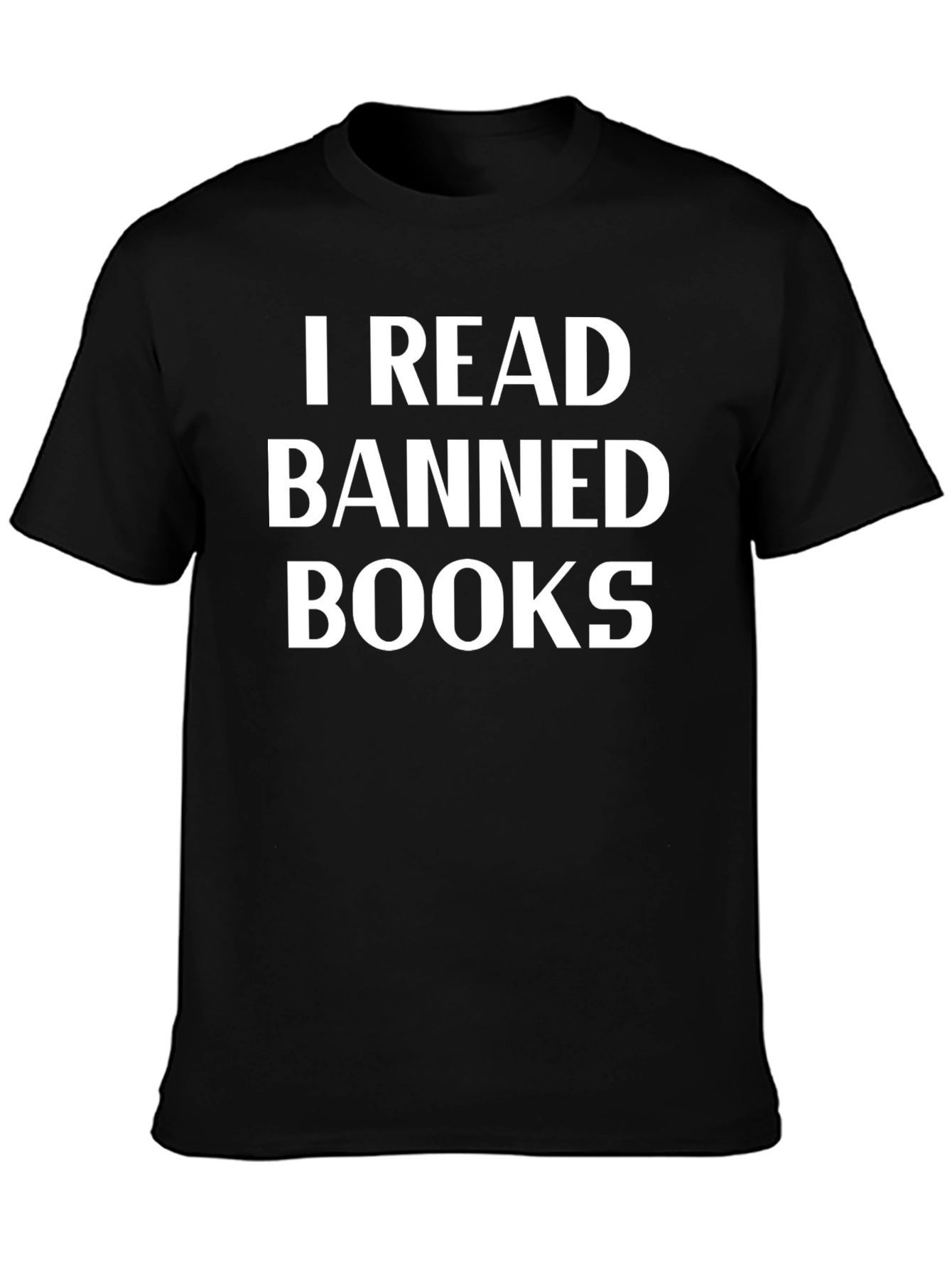 I Read Banned Books Graphic Tee - Black