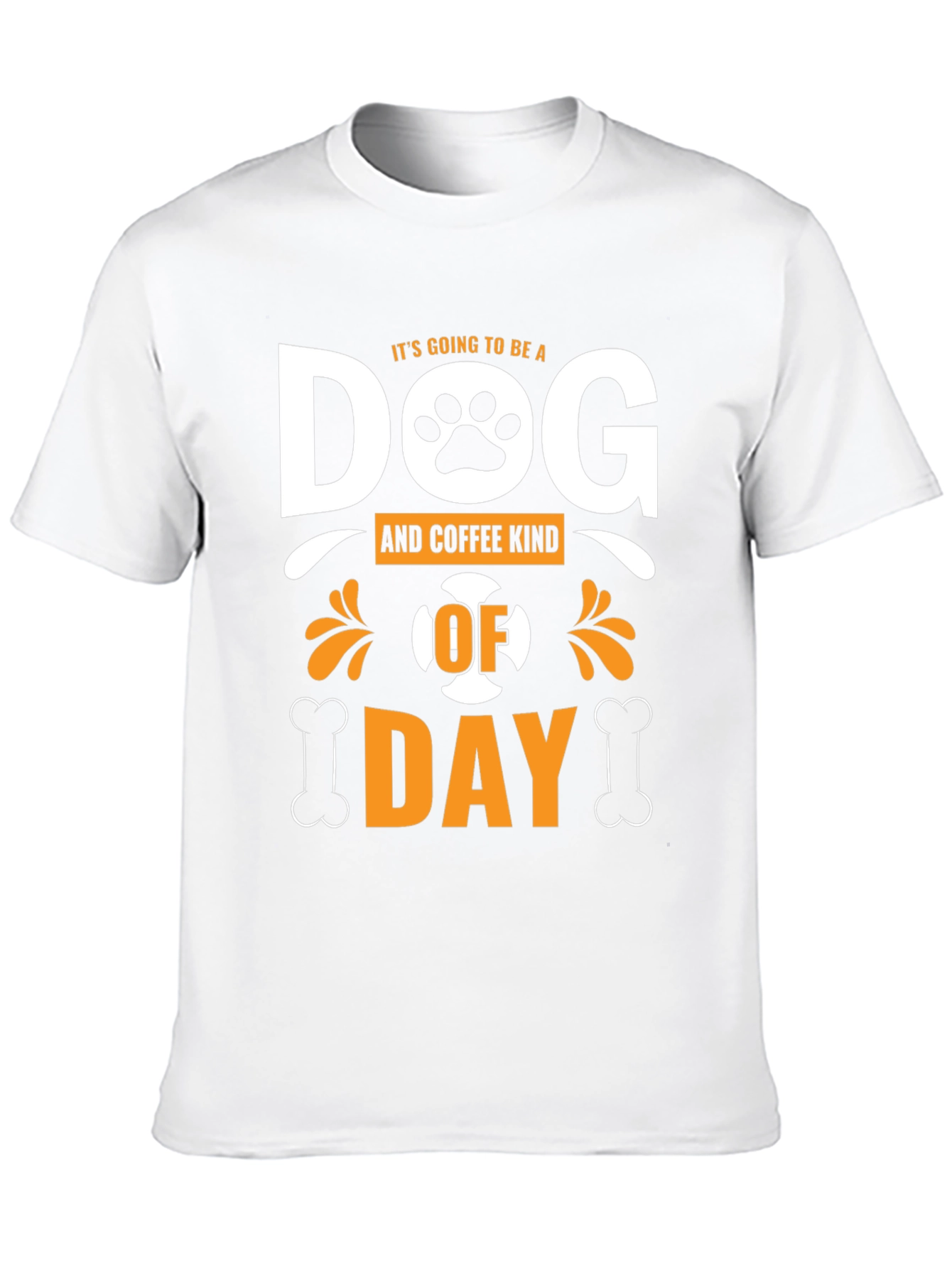 Dog & Coffee Kind of Day Graphic T-Shirt