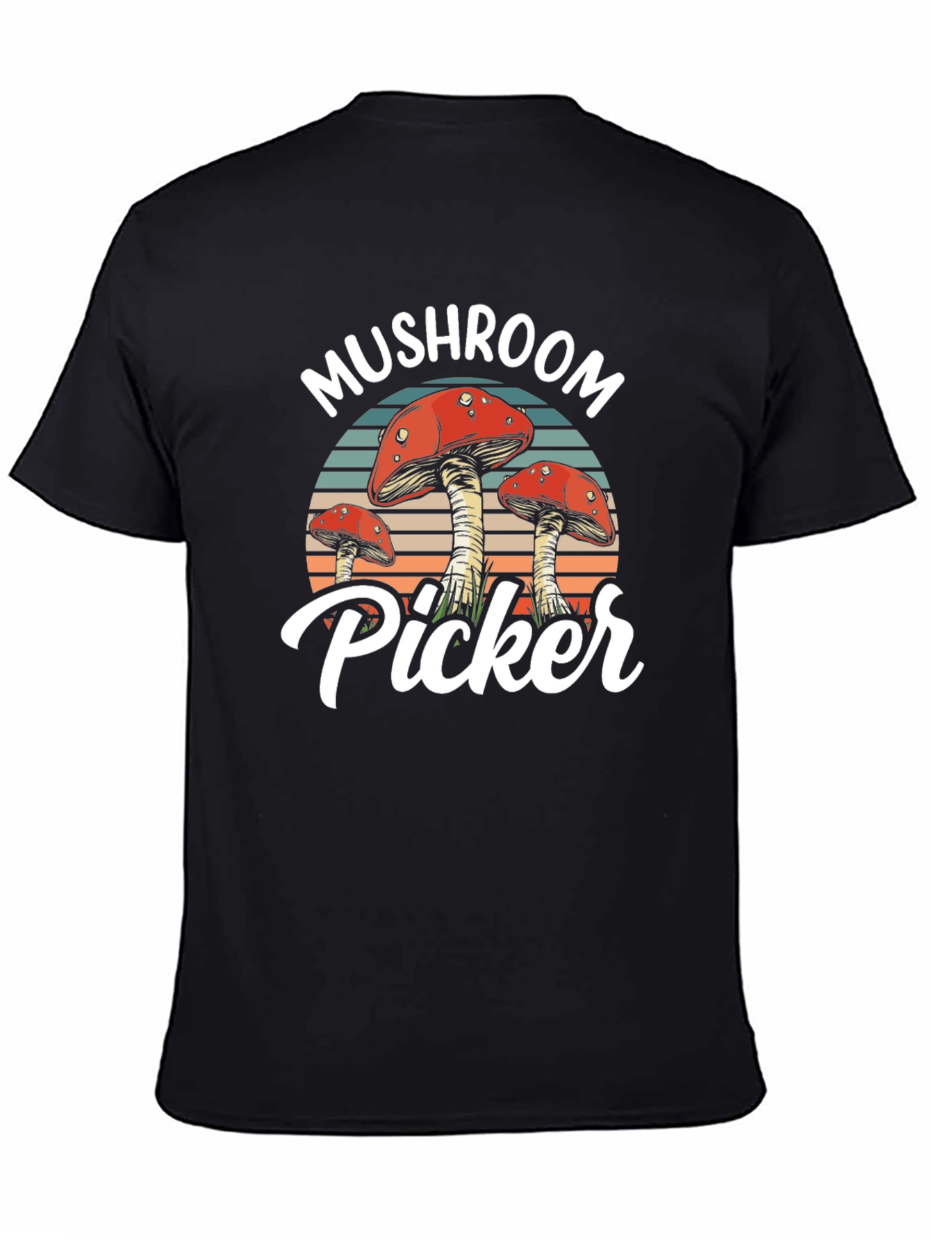 Mushroom Picker Graphic T-Shirt