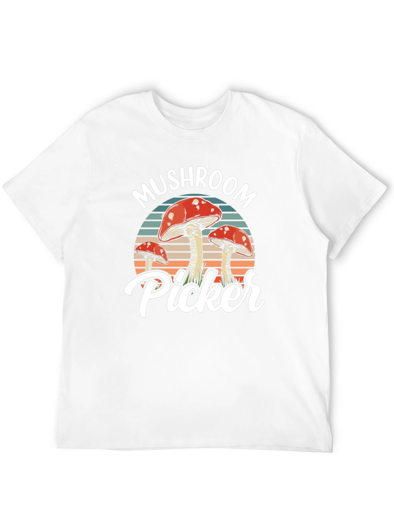 Mushroom Picker Graphic T-Shirt