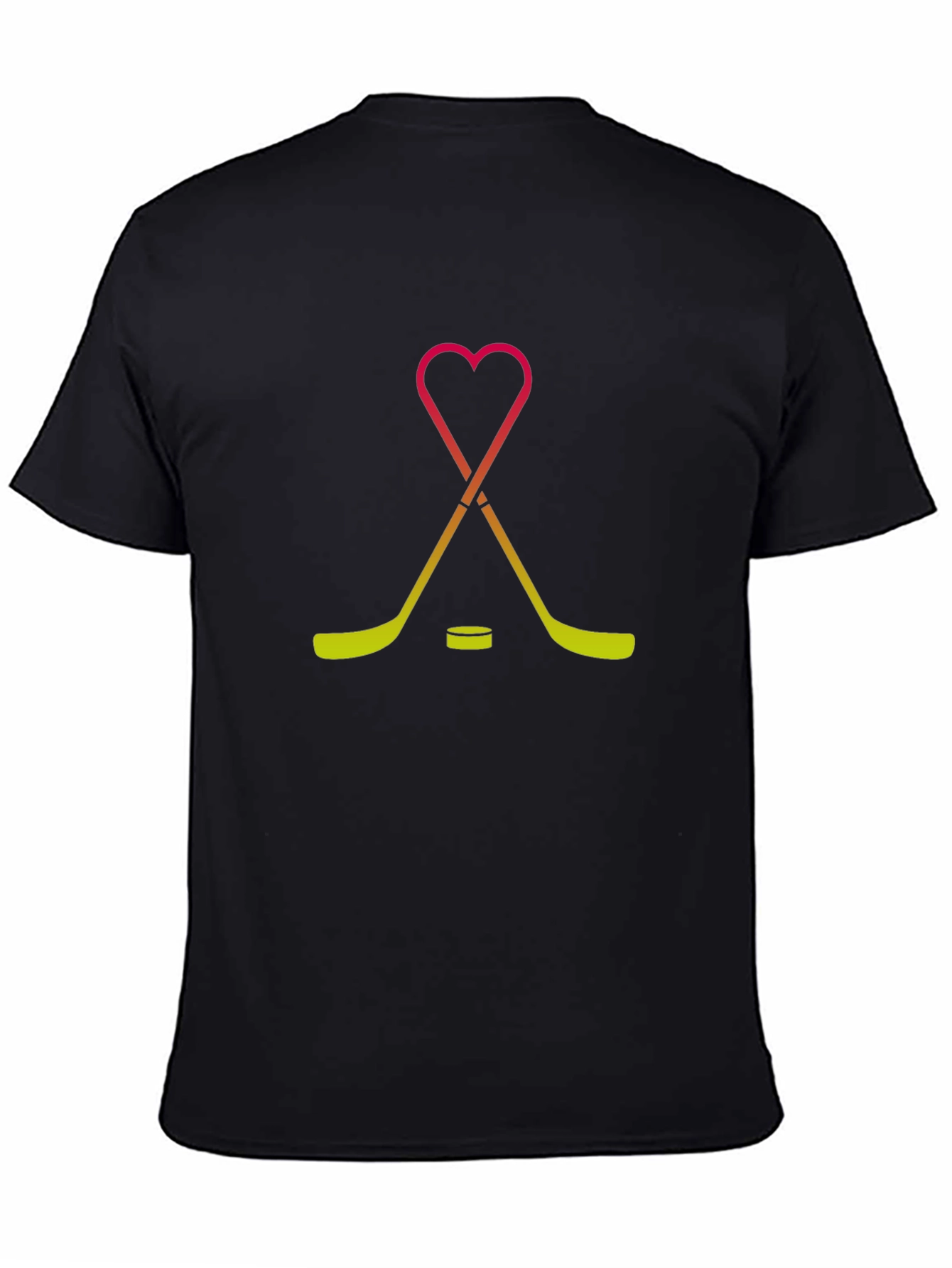 Heart Hockey Sticks Graphic Tee