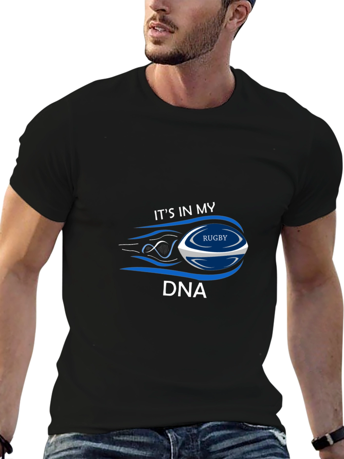 Rugby DNA T-Shirt - Sport Fan Tee
