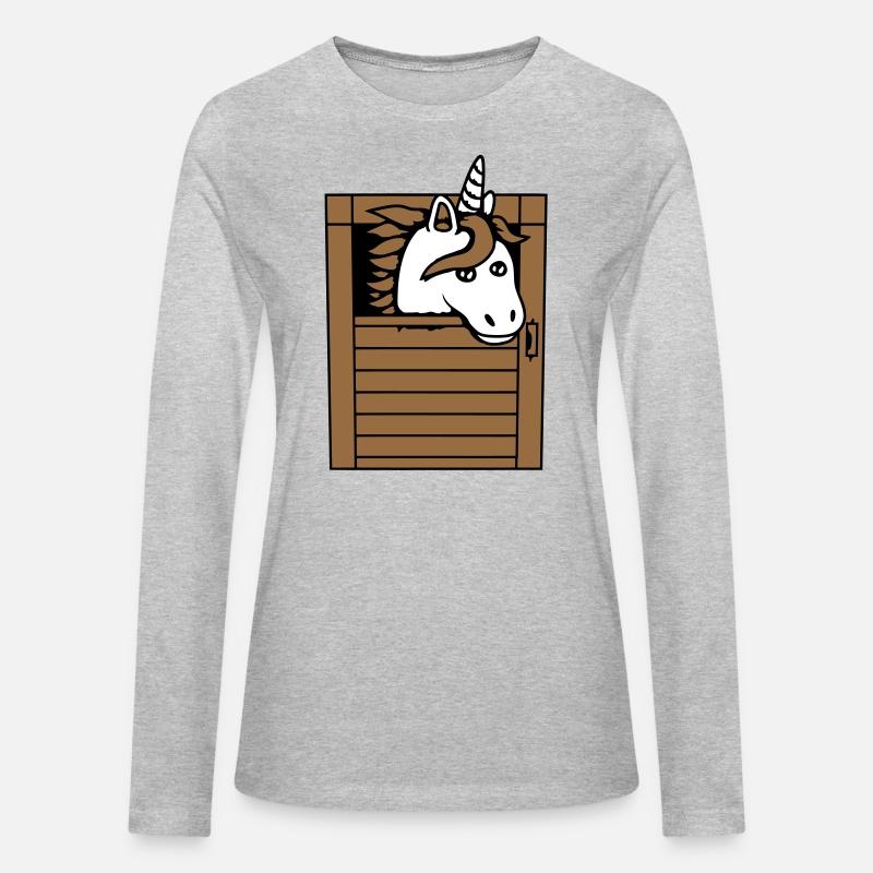 Unicorn Horse Stable Pony Peeking Out Cute Comic
