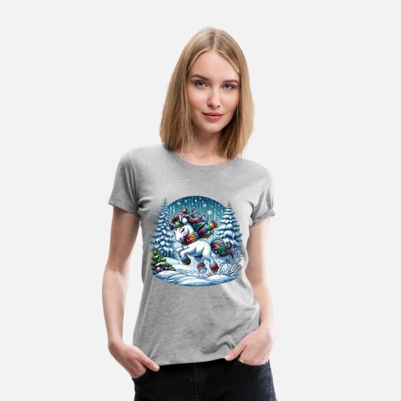 Unicorn in a Winter Wonderland