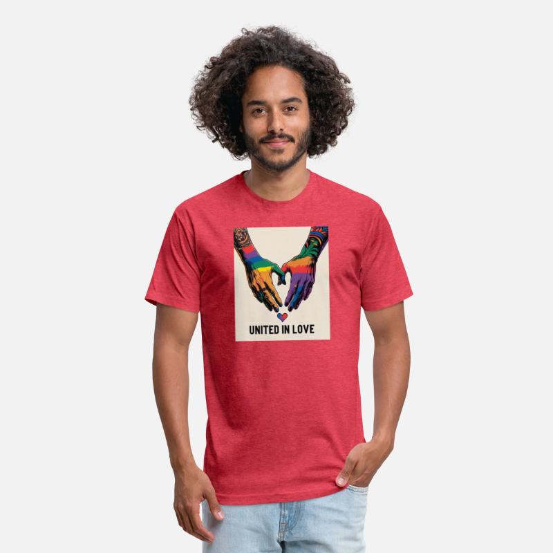 United In Love LGBTQ Pride Intertwined Hands