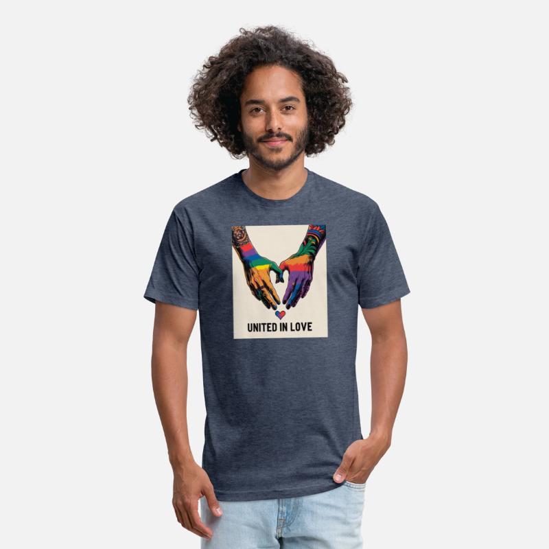 United In Love LGBTQ Pride Intertwined Hands