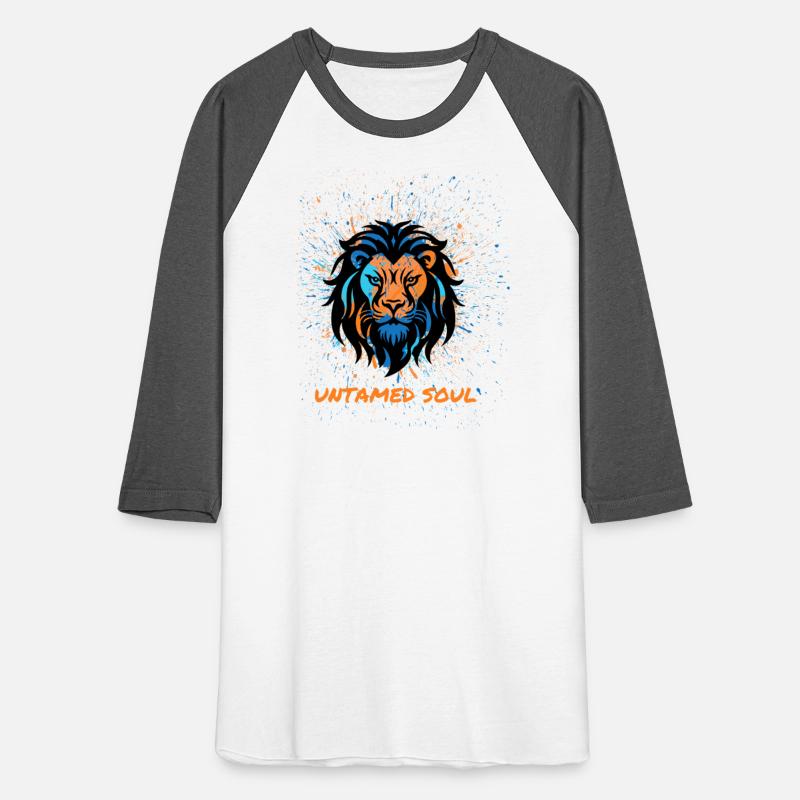 Untamed Soul – Lion Graphic Tee for Brave Teens
