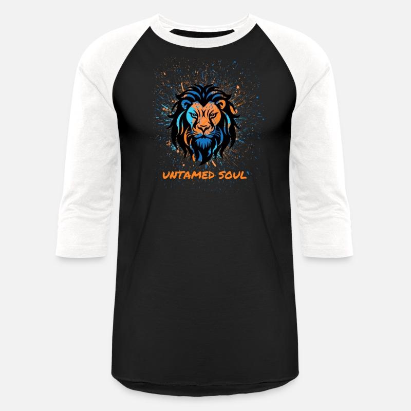 Untamed Soul – Lion Graphic Tee for Brave Teens