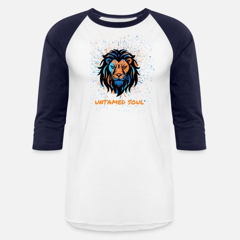 Untamed Soul – Lion Graphic Tee for Brave Teens