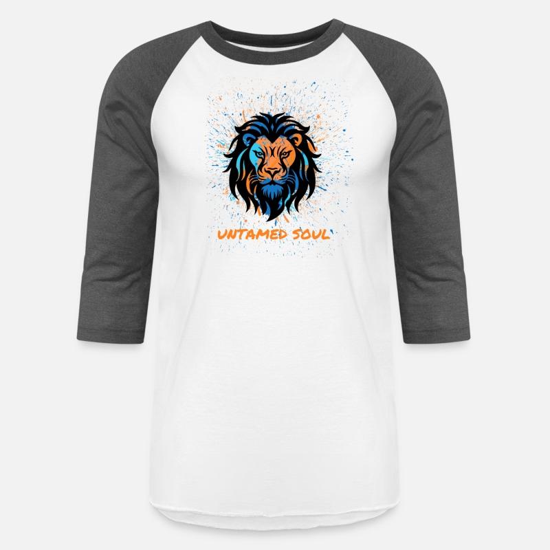 Untamed Soul – Lion Graphic Tee for Brave Teens