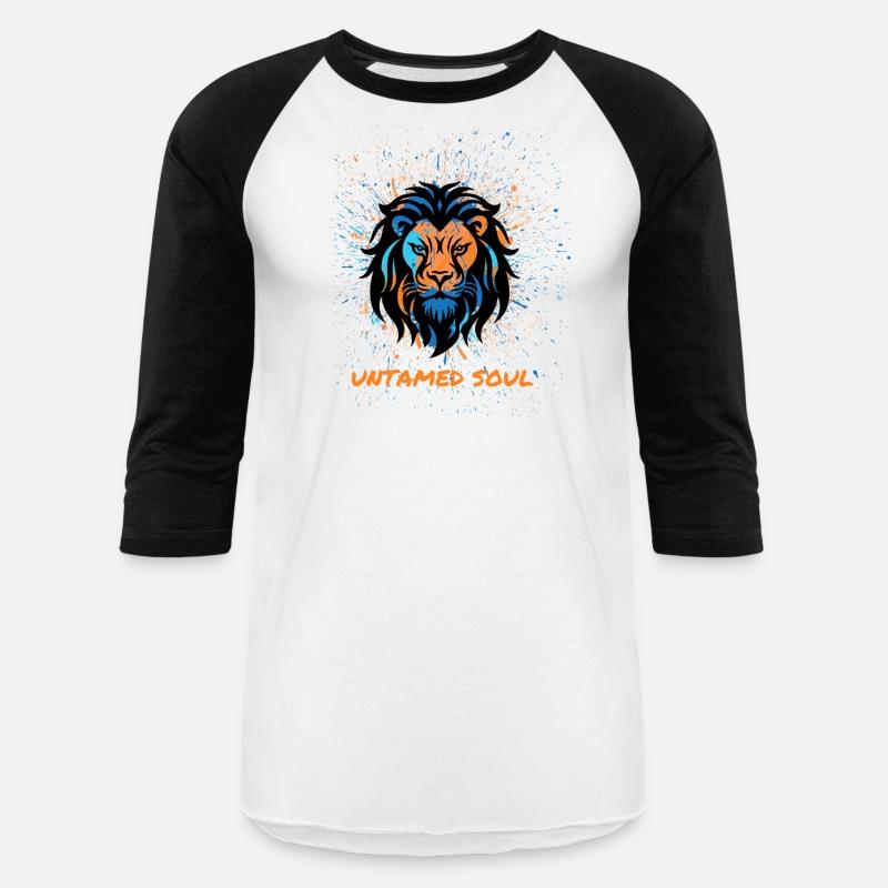 Untamed Soul – Lion Graphic Tee for Brave Teens