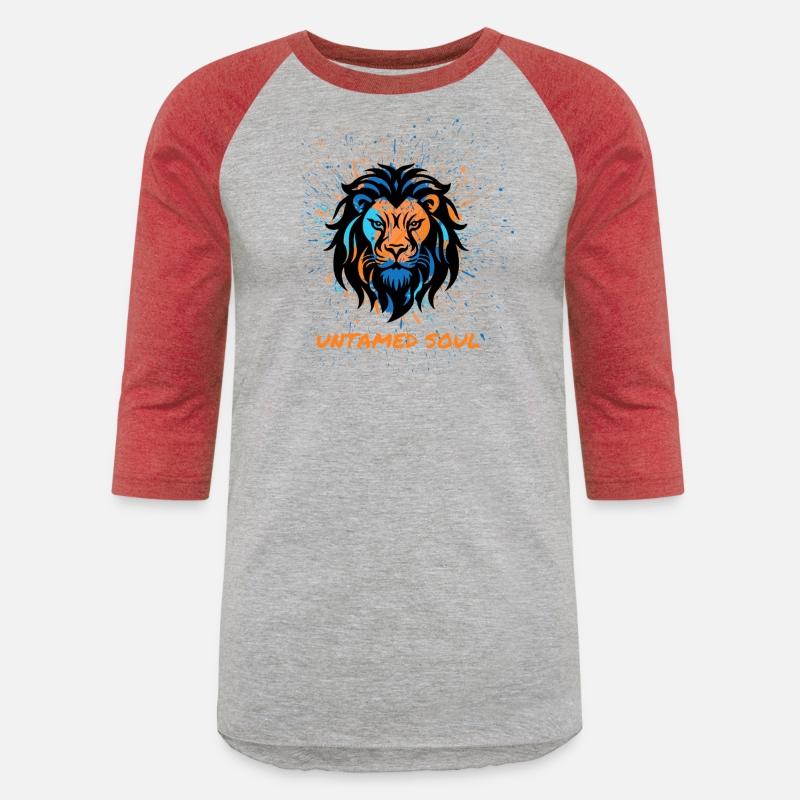 Untamed Soul – Lion Graphic Tee for Brave Teens
