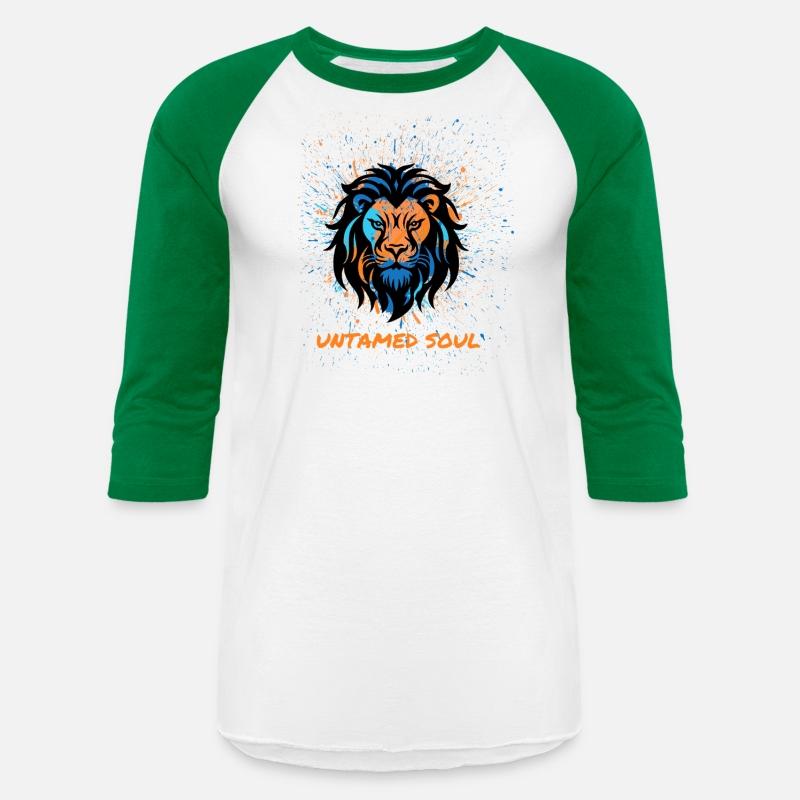 Untamed Soul – Lion Graphic Tee for Brave Teens