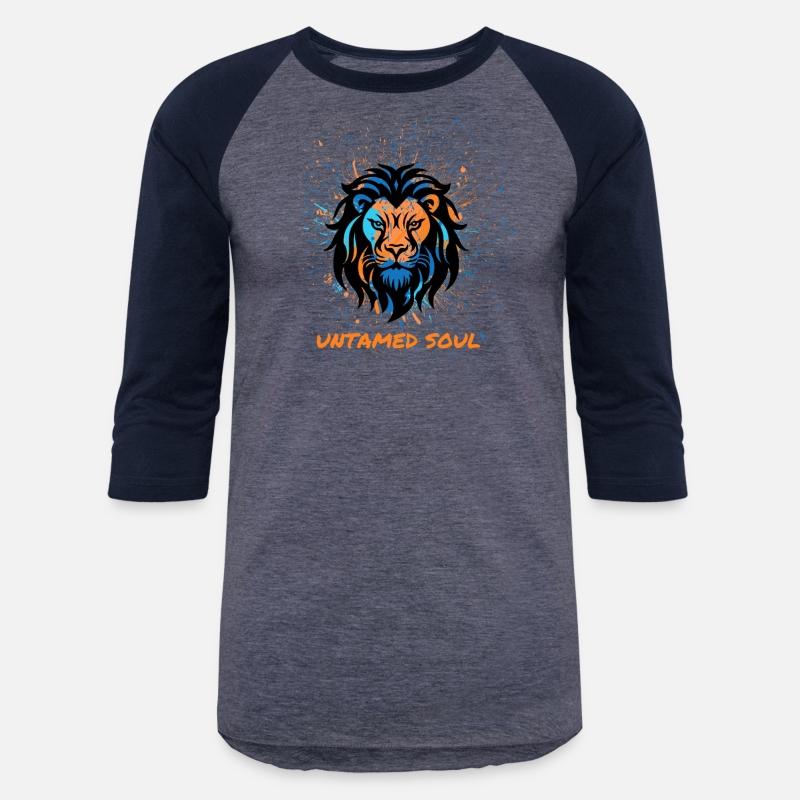 Untamed Soul – Lion Graphic Tee for Brave Teens
