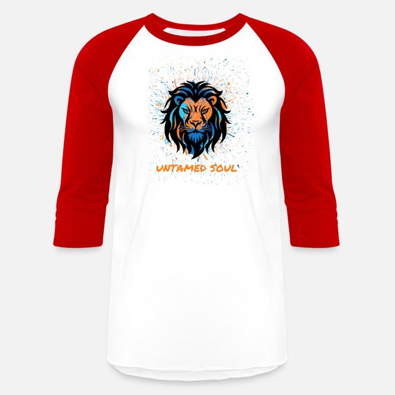 Untamed Soul – Lion Graphic Tee for Brave Teens