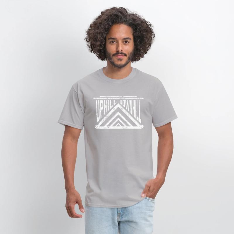 Uphill Downhill Mountains Outdoors