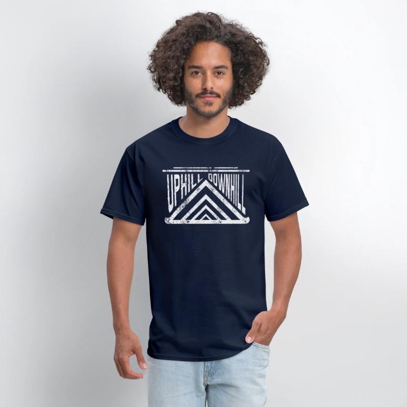 Uphill Downhill Mountains Outdoors