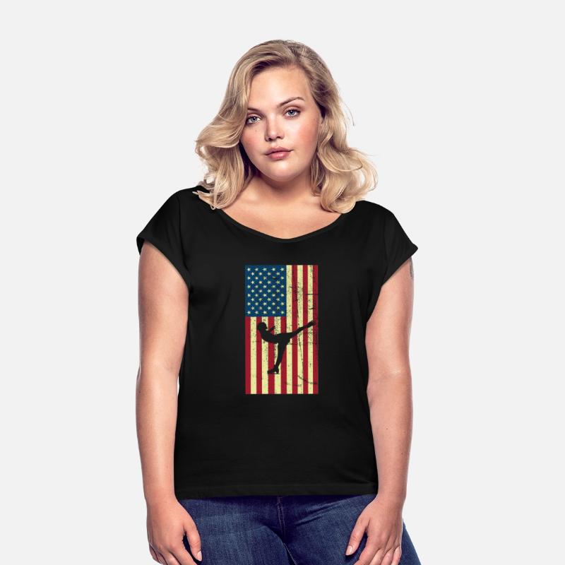 US flag Ice Skating