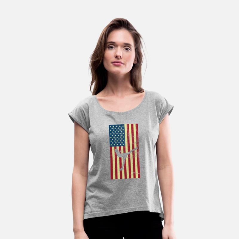 US flag Ice Skating