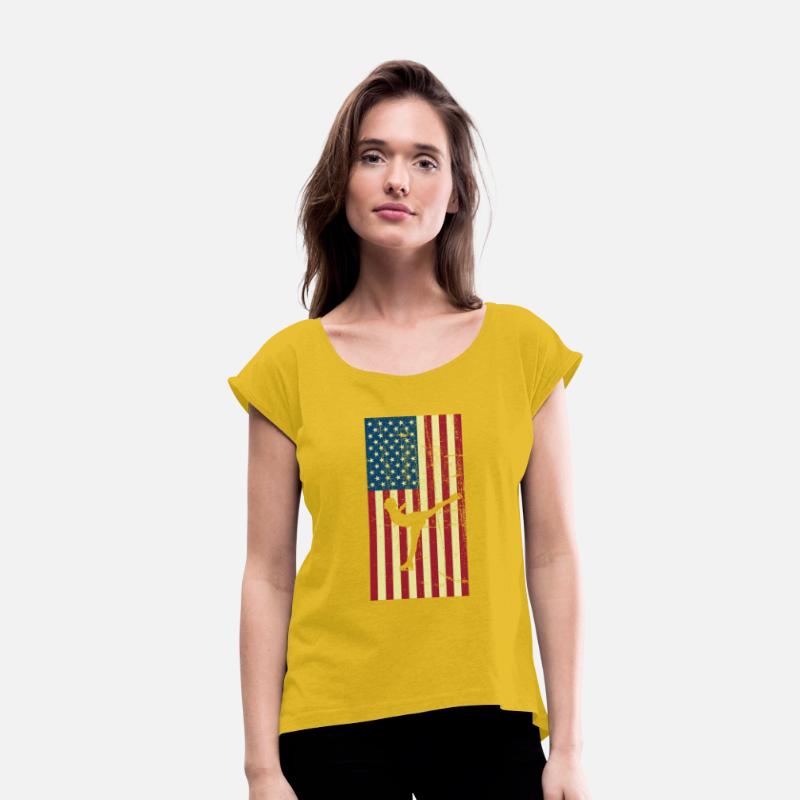 US flag Ice Skating